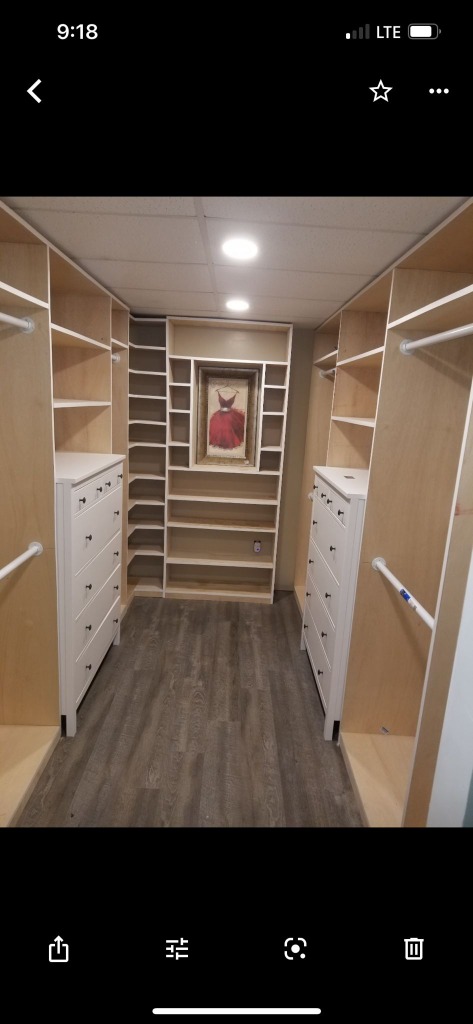 Boutique Walk-in Closet