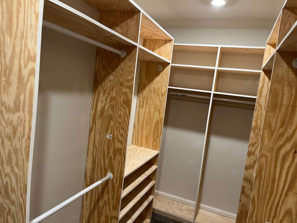 Custom Wood Shelving