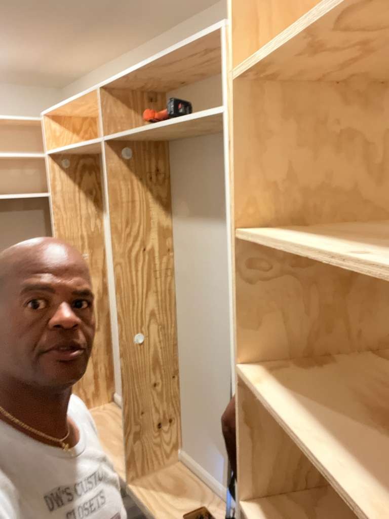 Walk-in Closet Installation